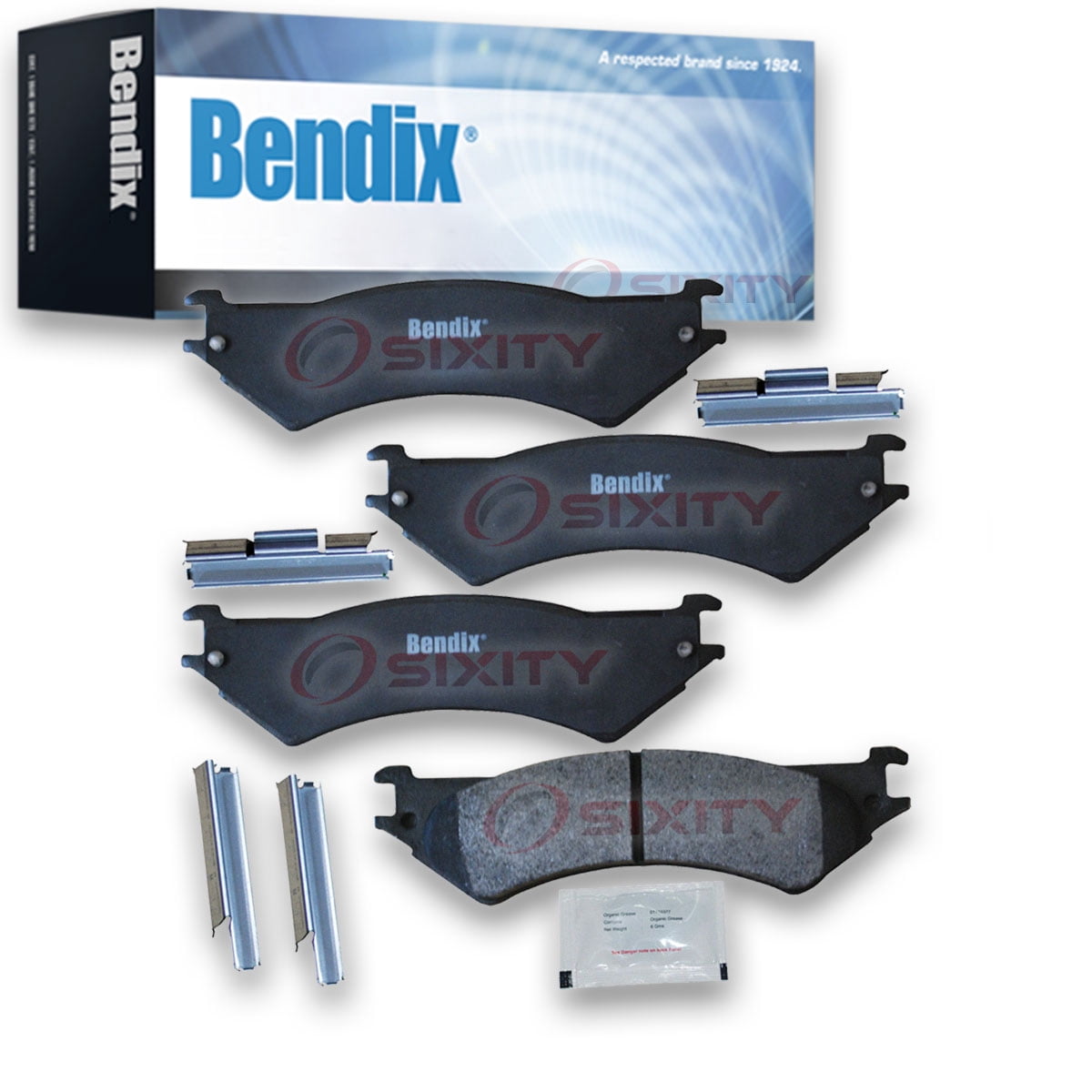 Disc Brake Pad Set Fits select: 1999-2007 FORD ECONOLINE