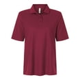 thumbnail image 4 of Harriton M105W Women's Maverick CVC Pique Polo-Wine-L, 4 of 6