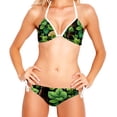 thumbnail image 2 of Saint Patrick's Day Swimsuit Women Bikini Sets, Detachable Sponge Adjustable Strap Swim Suits, Two-Pack- Beachwear Pool Party Summer Vacation, 2 of 6