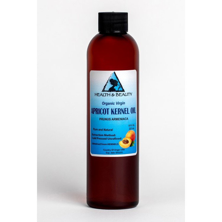 APRICOT KERNEL OIL UNREFINED ORGANIC VIRGIN COLD PRESSED RAW NATURAL
