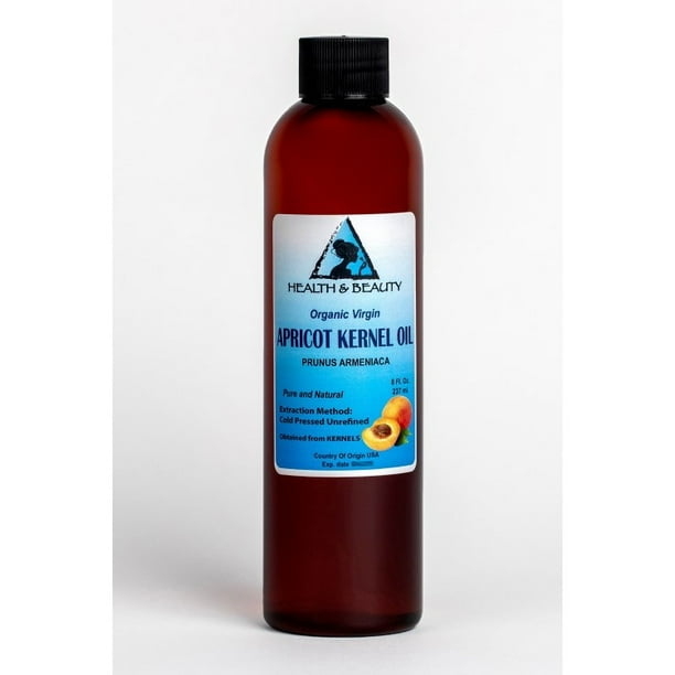 APRICOT KERNEL OIL UNREFINED ORGANIC VIRGIN COLD PRESSED RAW NATURAL