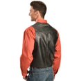 thumbnail image 3 of Scully Leather Mens Black Lamb Lambskin Button Front Vest 56L, 3 of 5