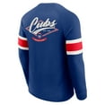 thumbnail image 3 of Men's Darius Rucker Collection by Fanatics Royal Chicago Cubs Waffle-Knit Raglan Long Sleeve Henley T-Shirt, 3 of 6