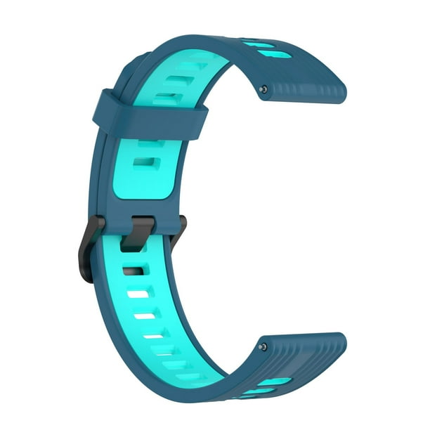 Correa de reloj de silicona deportiva de color sólido a prueba de sudor con ajuste cómodo y amplia compatibilidad