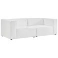 thumbnail image 1 of Modway Mingle Causeuse Sectionnelle 2 Pcs en Cuir Végétalien, 1 of 11