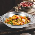 thumbnail image 3 of MesaSe Cooking Pot Stainless Steel Pot Cooking Pan Cooking Pot Portable Cooking Pan with Lid, 3 of 5