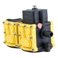 thumbnail image 4 of Cabezal De Motor, Abs+ Metal Bajo Nivel De Ruido Con Conectores De Manguera De Metal Motor De Rociador Eléctrico Negro+ Amarillo, Alta Estabilidad Para Acuicultura, Silvicultura, Cergrey Motor Head, 4 of 8