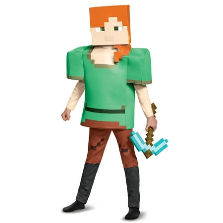 Alex Deluxe Minecraft Child Costume