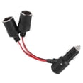 thumbnail image 2 of 12V 24V Splitter Adapter w/ On Off Switch 1 Male to 2 Female Sockets Y Splitter, 2 of 7
