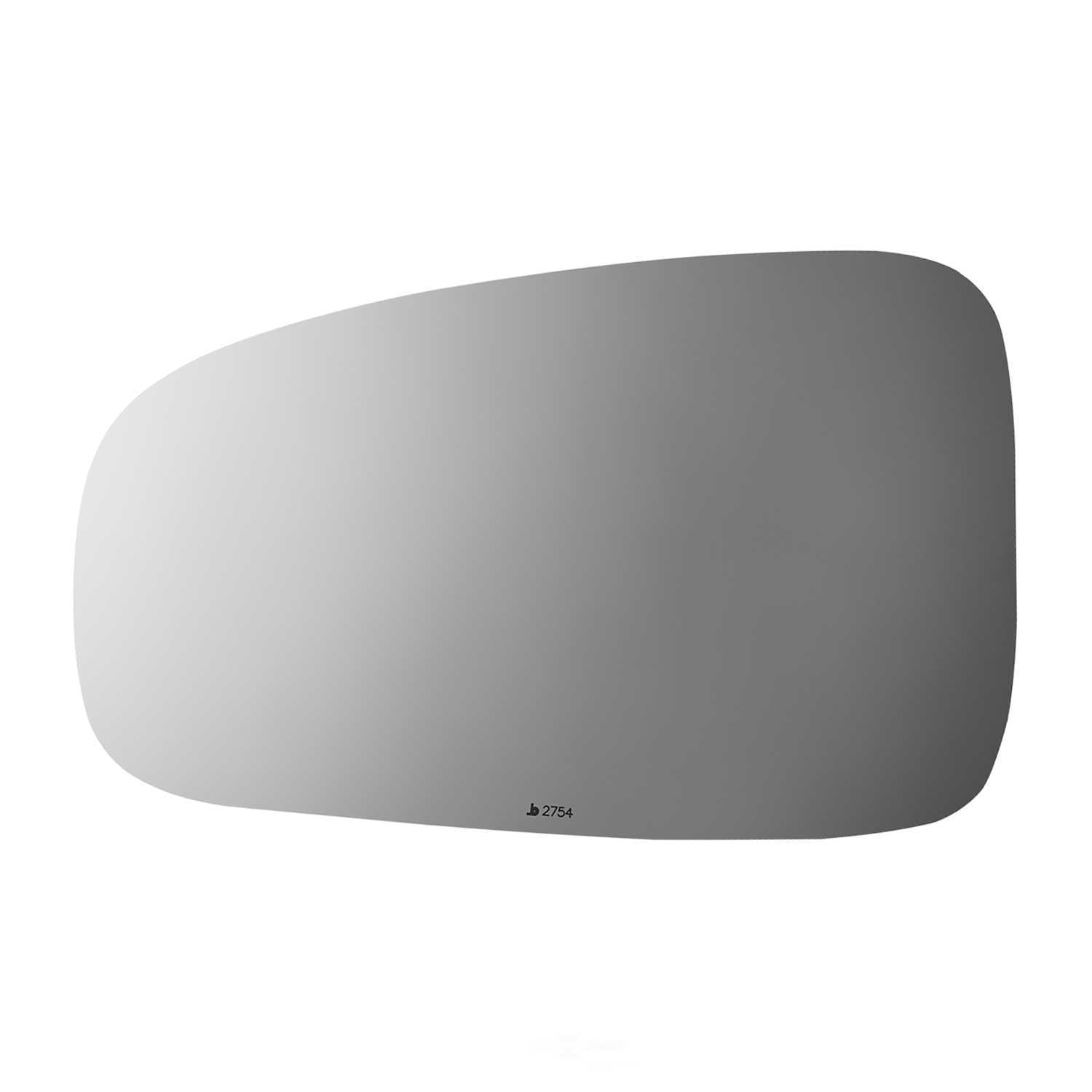 Burco Side View Mirror Replacement Glass - Clear Glass - 2754
