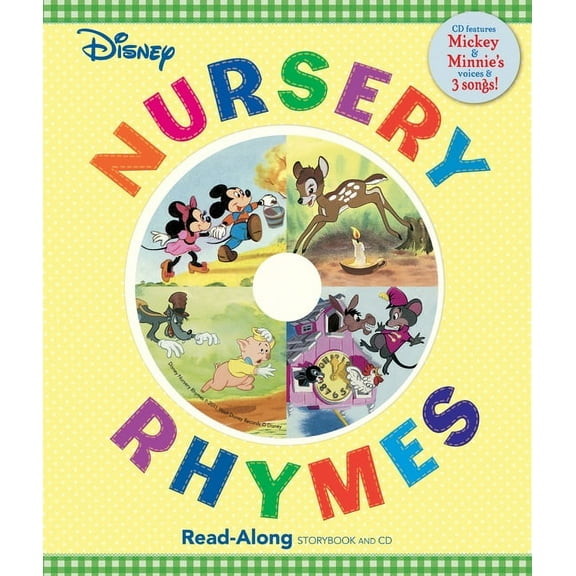 Read-Along Storybook and CD Disney Nursery Rhymes Readalong Storybook and CD, (Paperback)