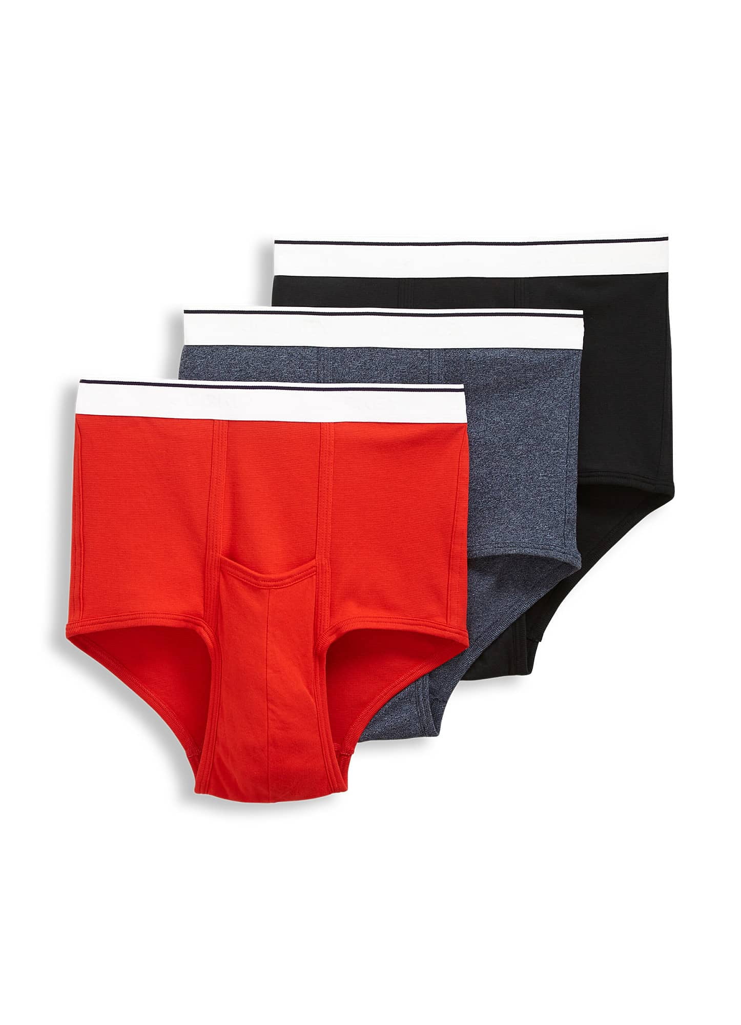 Jockey Mens Pouch Brief 3 Pack Underwear Briefs cotton blends