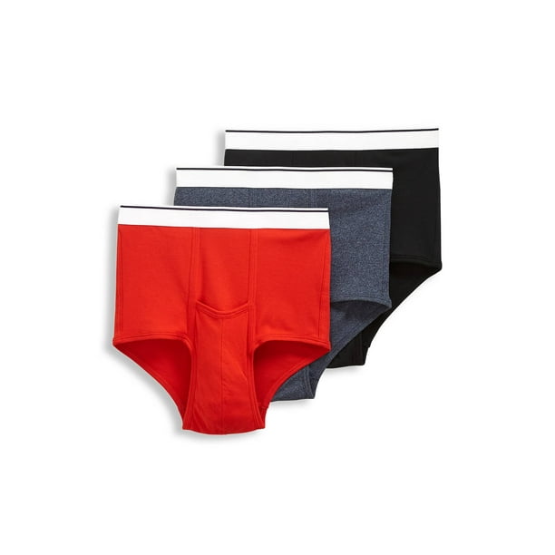 Jockey Mens Pouch Brief 3 Pack Underwear Briefs cotton blends