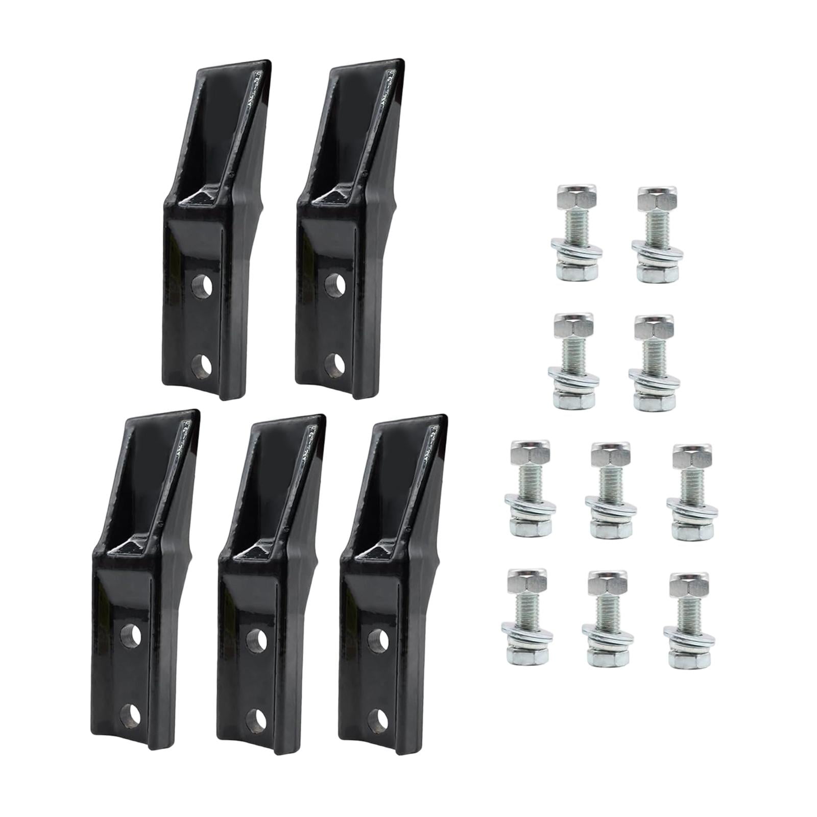 yotijay 5 Pieces Mini Excavator Bucket Accessories Tools Efficient Components Practical 10T