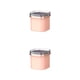 thumbnail image 2 of Molde para cubitos de hielo Toystoory Con caja de almacenamiento tapa Rosa 2piezas, 2 of 6