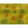 thumbnail image 4 of oneOone Viscose Jersey Fabric Spiral & Floral Block Print Fabric BTY 60 Inch Wide, 4 of 4