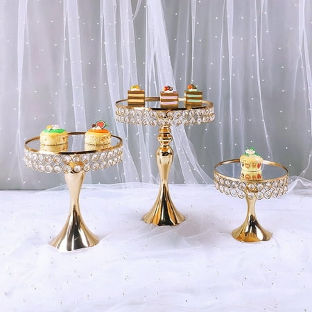 

Cupcake Tray Cake Tools Cake Stand Dessert Table Decorating Party Wedding Display Stand Gold M
