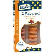 Pasquier Macarons Framboise, Citron, Cassis & Abricot 120g