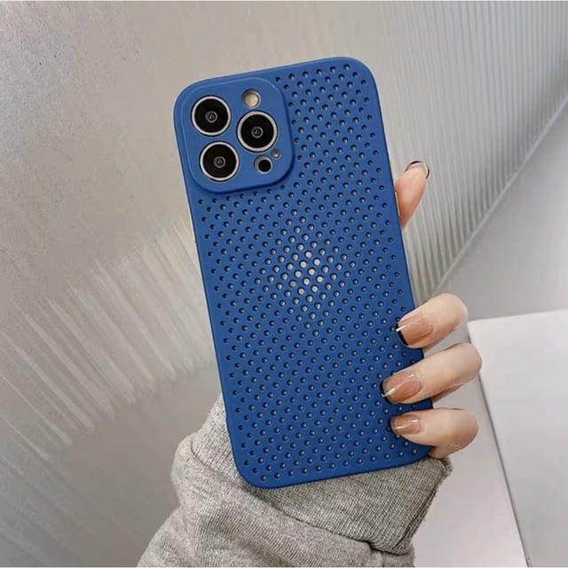 Funda De Teléfono De Verano Imprescindible Con Disipación De Calor Y Suave Transpirable Para iPhone 11 12 13 14 Pro MAX 14 Plus Silicona Con Cubierta Trasera Protectora A Prueba De Golpes