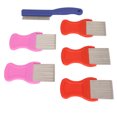thumbnail image 1 of Peine Para Piojos De Perro, Depilación Flotante Para Mascotas, Peine Para Pulgas, Diente Compacto Y Ligero De Acero Inoxidable Para Cachorros ANGGREK Dog Grooming Flea Comb, 1 of 8