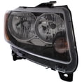 thumbnail image 5 of For Jeep Compass Headlight 2013 14 15 16 2017 Passenger Side | Black Trim For CH2503246 | 68171214AB, 5 of 7
