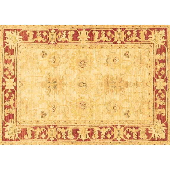 Ahgly Company Indoor Rectangle Persian Brown Traditional Area Rugs, 2' x 3'