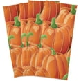 thumbnail image 2 of Dreamtimes Orange Pumpkin Kitchen Towel, Dish Towels Quick Drying Tea Towels Absorbent Hand Towels for Kitchen Sink Dinner Table 28 x 18 Inches, Set of 4, 2 of 7