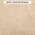 thumbnail image 3 of Uxcell 12" Self Adhesive Carpet Tile, 2 Pcs Small Area Square Polyester Rug Anti-Slip Reusable Peel and Stick Carpet Locker Rug Locker for Tabletop Background Decoration, Khaki, 3 of 7