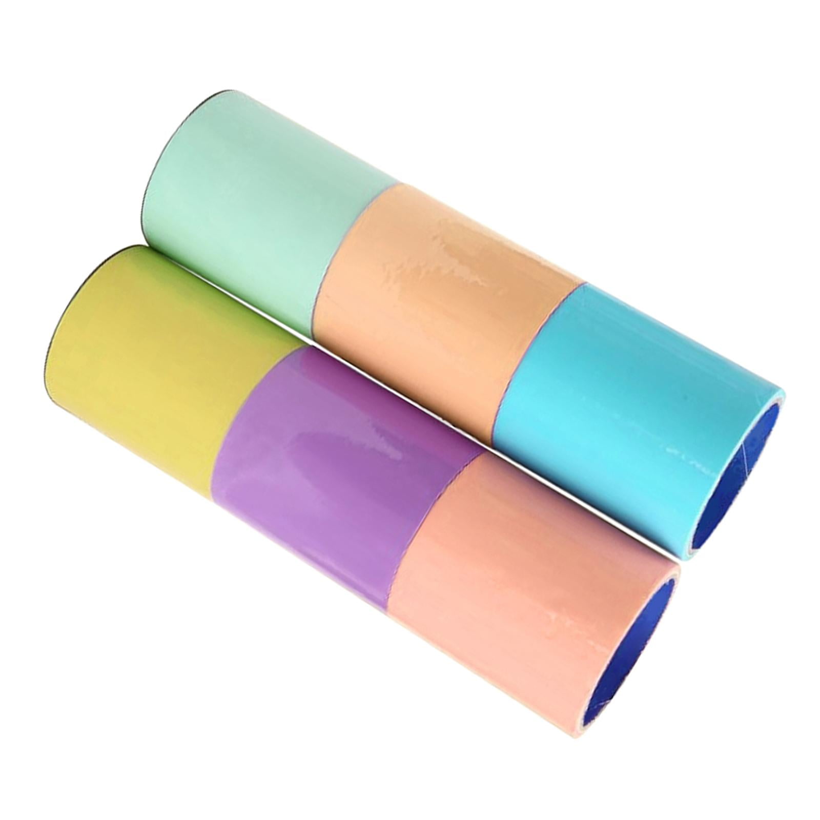 6Pcs Sticky Ball Tape Pearlescent Color DIY Tape Sticky Ball for Boys Girls