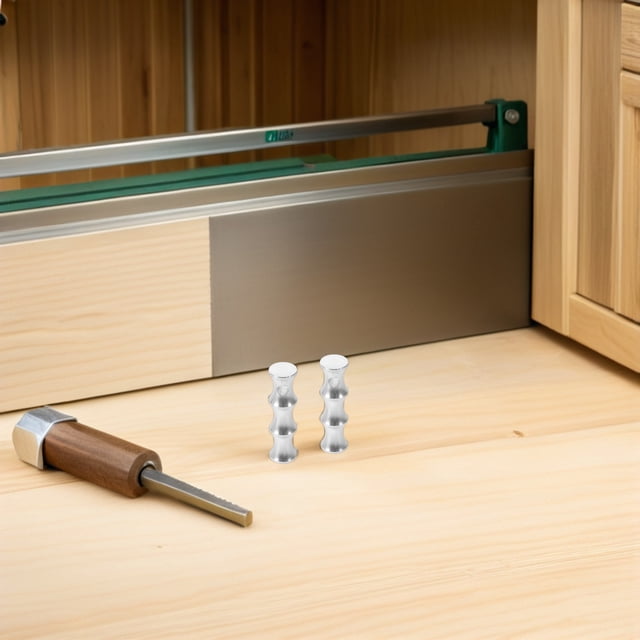 FOMIYES 4Ud Conectores Para Y Postes De Muebles Con Acabado Metálico Plateado Y Fácil Montaje