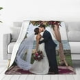 thumbnail image 3 of Personalised Blanket, Custom Blanket, Personalised Photo Blanket, Customised Photo Blanket Personalised for Adults Kids, Personalised Gifts for Mum, Dad, Boyfriend, Girlfriend (1 photo), 3 of 6