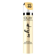 Olay Total Effects Whip Face Moisturizer with Sunscreen SPF 40, 1.7 fl oz