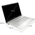 thumbnail image 4 of HP Thin and Light Laptop, 15.6 Inch HD Micro-Edg, AMD Ryzen 3 5300U, 32GB RAM, 1TB SSD, AMD Radeon Graphics, Numeric Keypad, Wi-Fi, Fast Charge, Bluetooth, Windows 11 Home in S Mode, 4 of 7