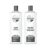 ($92 Value) Nioxin System 2 Cleanser & Scalp Therapy Shampoo and Conditioner Duo, 33.8 Oz