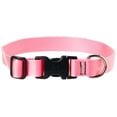 thumbnail image 1 of Collar para perro LupinePet Basics, 2,5 cm, rosa, ajustable entre 30 y 51 cm, 1 of 2
