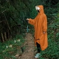 thumbnail image 3 of Poncho de Pluie à Capuchon pour Adultes, Imperméable Léger avec Manches pour la Randonnée, le Camping et le Backpacking, 3 of 4