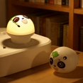 thumbnail image 3 of mart Voice Command Control Panda Night Light, USB Powered, Sound Recognition,Cute Panda Voice-Activated Night Lamp, Suitable for Nursery, Bedroom & Travel (Warm Light Panda lamp), 3 of 5