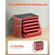 thumbnail image 2 of Caja de herramientas VEVOR Metal portátil de 22 cm con 5 cajones, color rojo, 2 of 6
