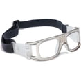 thumbnail image 1 of Sports Glasses Anti-Fog Goggles Basketball Glasses for Men with Adjustable Strap for Basketball Football Volleyball Hockey, 1 of 3