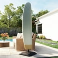 thumbnail image 2 of Outsunny Outdoor Offset Umbrella Cover for 10-13ft Umbrella, Beige & Coffee, 2 of 10