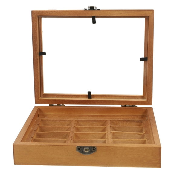 WHAMVOX Mini Wooden Bookcase For Home And Office Decor Adorable Miniature Book Shelf Dollhouse Furniture Unique Mini House Adornment