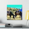 thumbnail image 4 of Horse's Grazing Melody - Canvas, 4 of 10