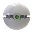 thumbnail image 2 of Lavavajillas Portátil Ygjytge Poke Ball mini recargable verde, 2 of 9