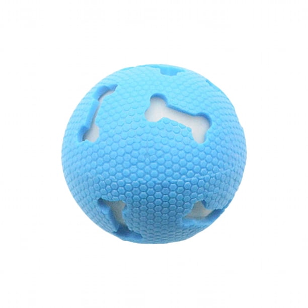 El mejor juguete para morder perro y limpiar los dientes - Bola hueca con función de iluminación, material TPR para cachorros y perros adultos