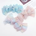 thumbnail image 4 of Dalrosia 3PCS Chiffon Big Bow Hair Clip,Big Bowknot Hairpin French Hair Clips Hair Barrette Clips Soft Mesh Fabric Hair Bows for Girls Women, 4 of 6