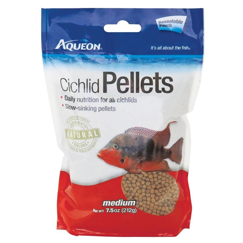 top fin medium cichlid pellets