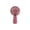 Pink, variant on Mighty Portable Fan, Powerful Handheld Fan, USB Rechargeable Mini Personal Battery Powered, Pocket for Travel, Summer, Gifts for Women(Yellow)