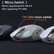 Darmoshark M3 Optical Esports Gaming Mouse Wireless Bluetooth 3-Mode 26000 DPI PAM3395 TTC Microswitch Mice For Computer Laptop PC