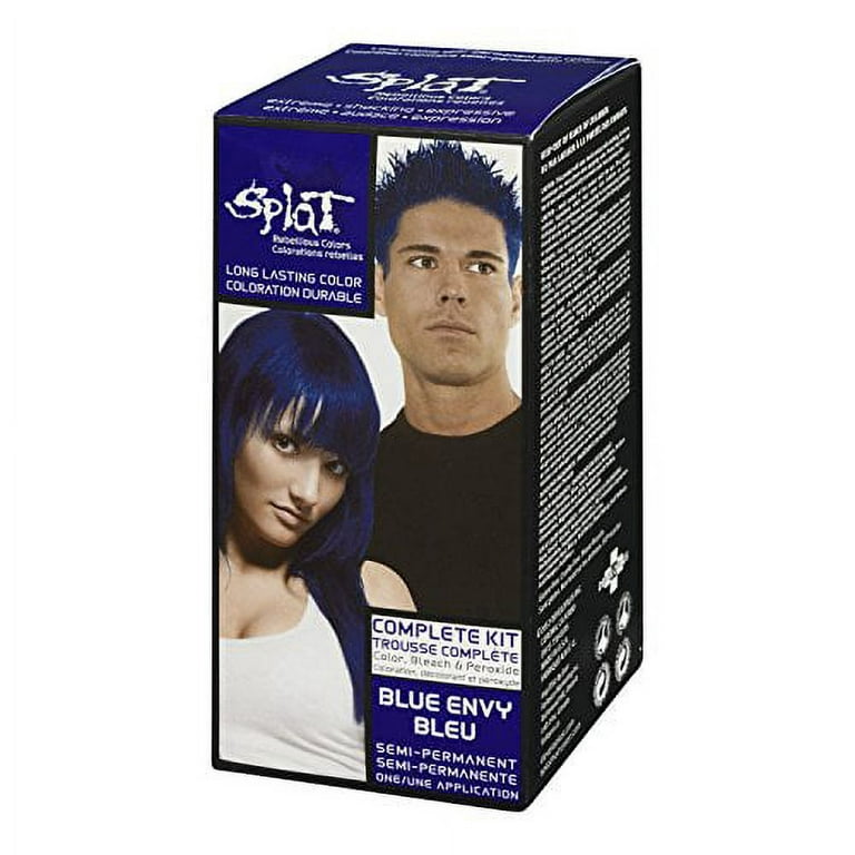 Splat Rebellious Colors Semi-Permanent Hair Dye, Blue Envy