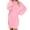 Pink, variant on Womens Crew Neck Long Sleeve Spring Fall Dresses,Women Winter Sweater Knit Crewneck Warm Long Sleeve Casual Sweatshirts Dress Brown